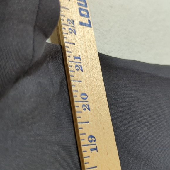 GOOD AMERICAN The Scuba Blazer 2.0 Womens XL Black Coat Blazer - Picture 8 of 14